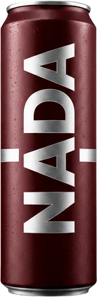 A dark crimson NADA can
