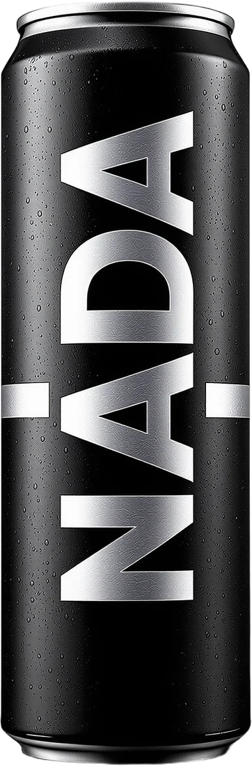 A graphite black NADA can